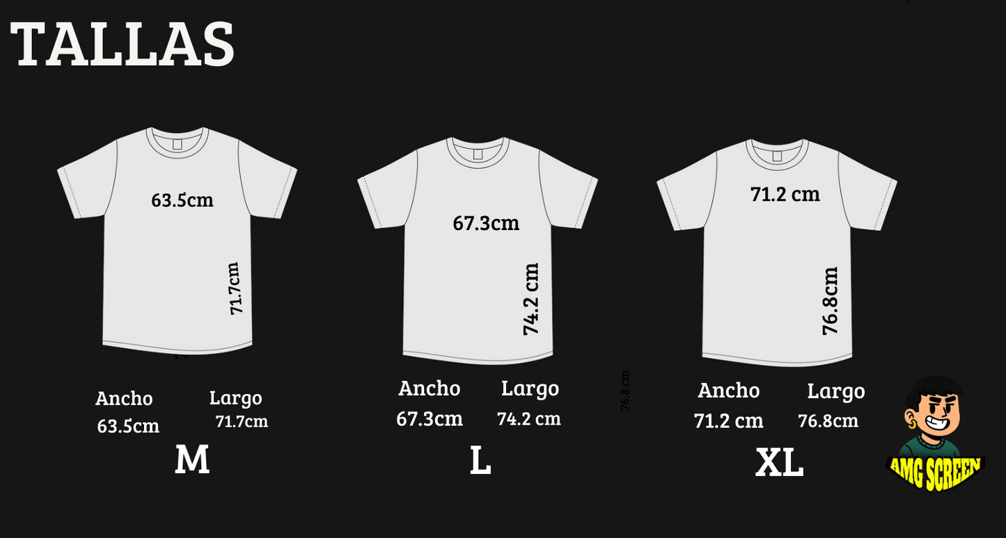 T-Shirt – Anuel (Blanco y Negro)